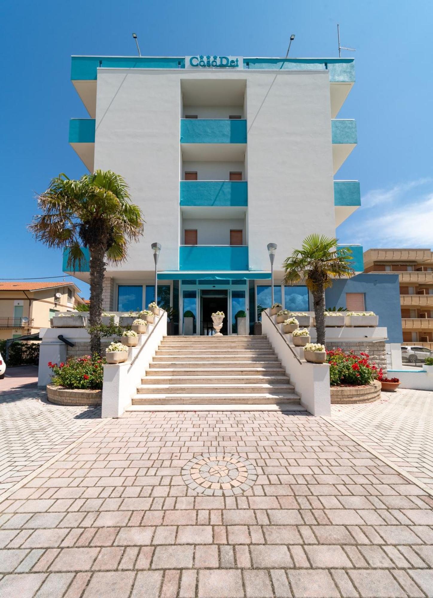Hotel Casadei Fano Kültér fotó